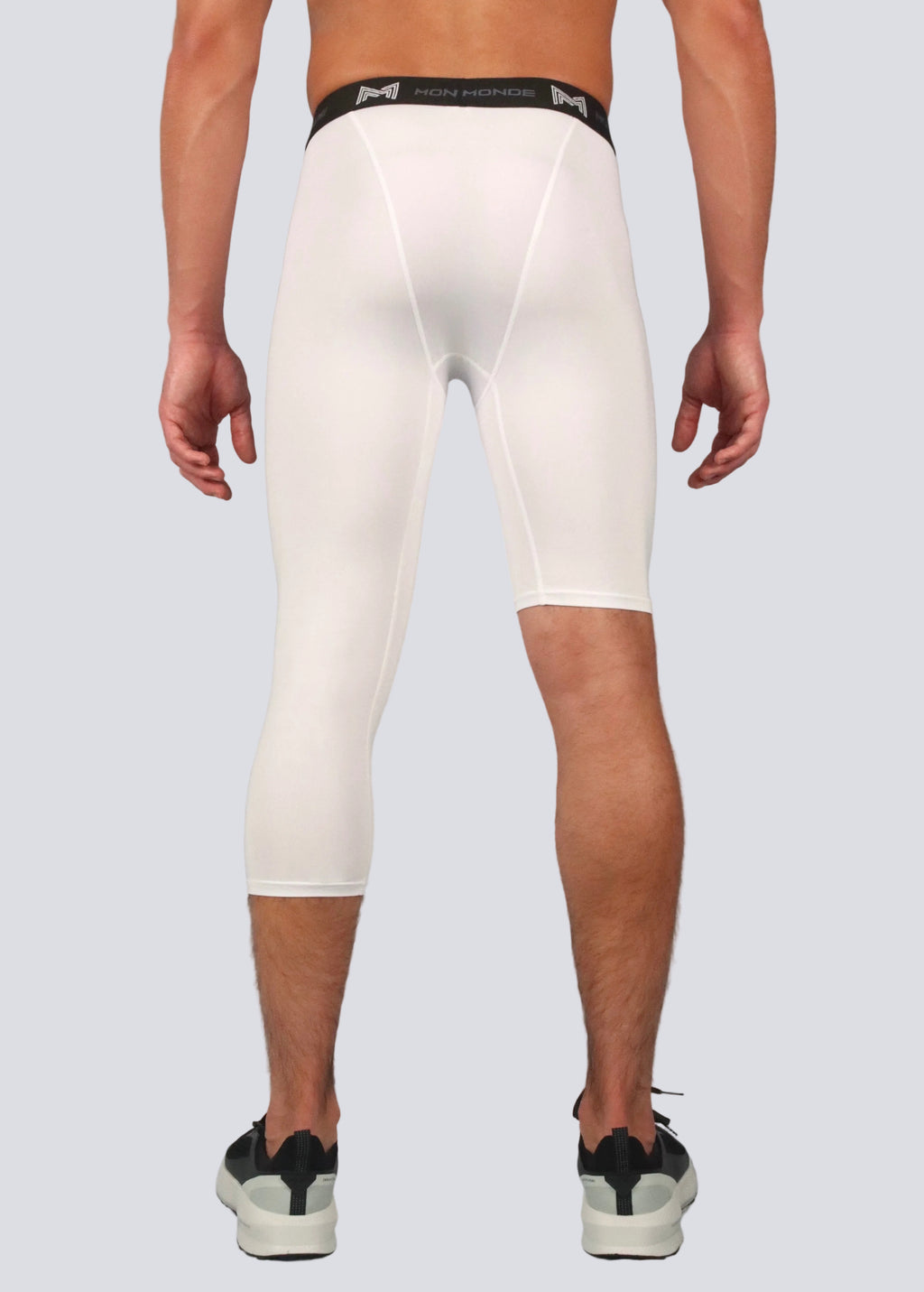 Asymmetrical Left Leg Compression Leggings
