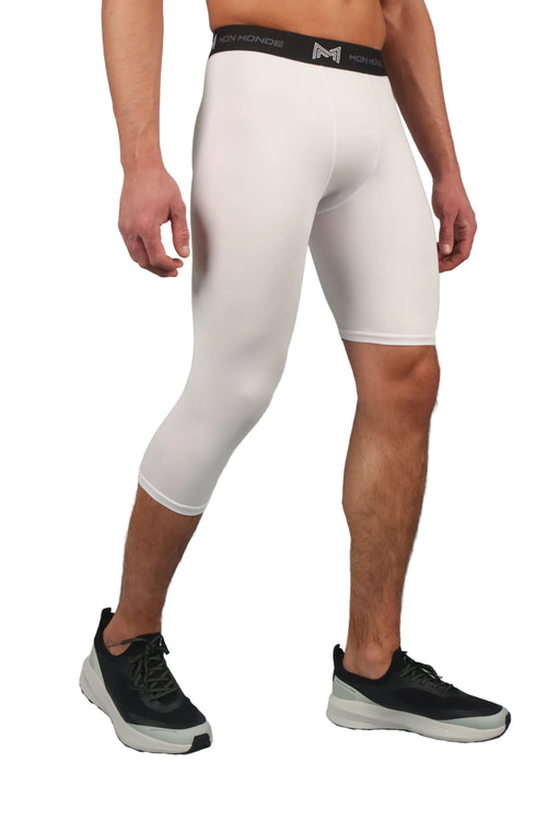 Asymmetrical Right Leg Compression Leggings
