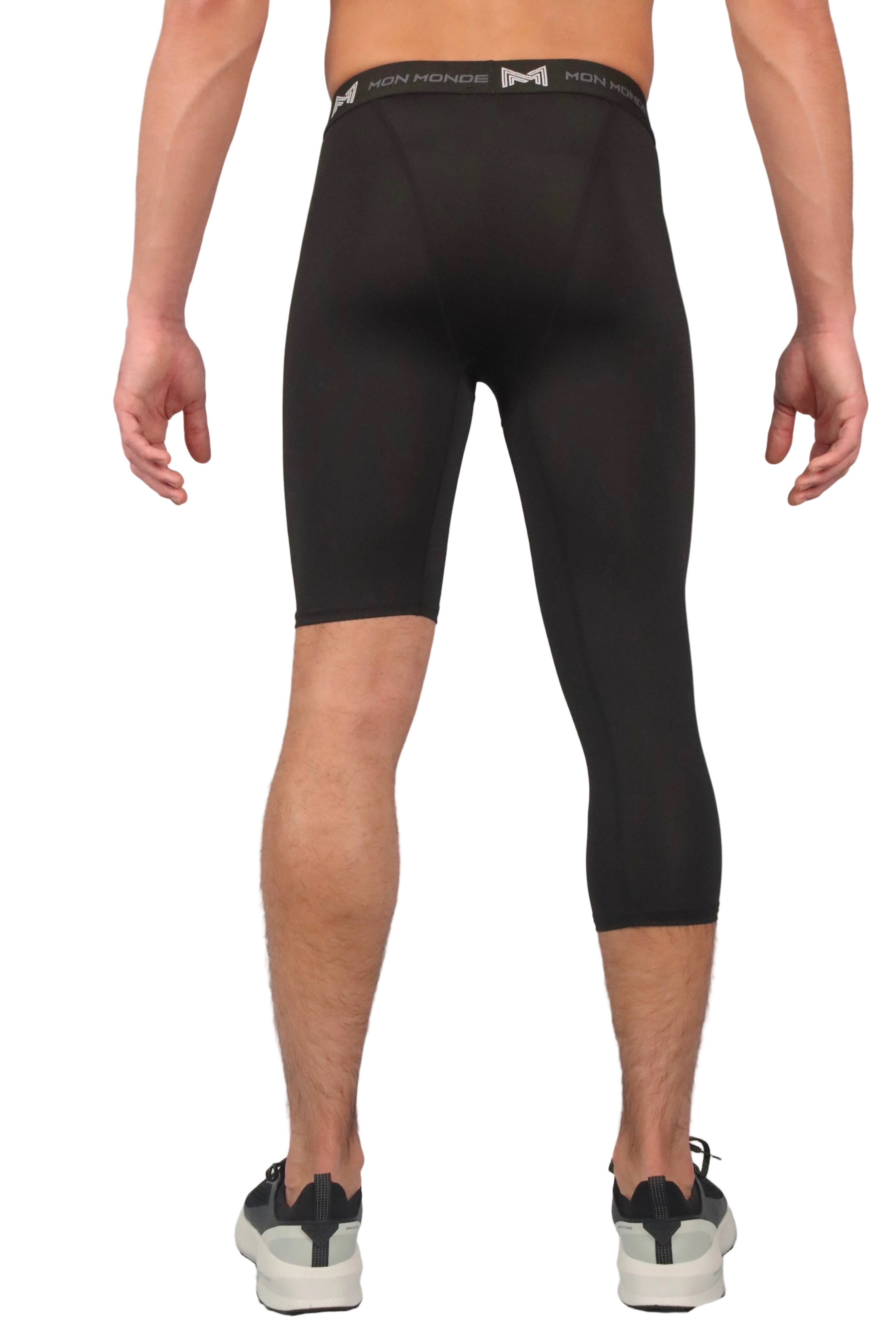 Asymmetrical Right Leg Compression Leggings