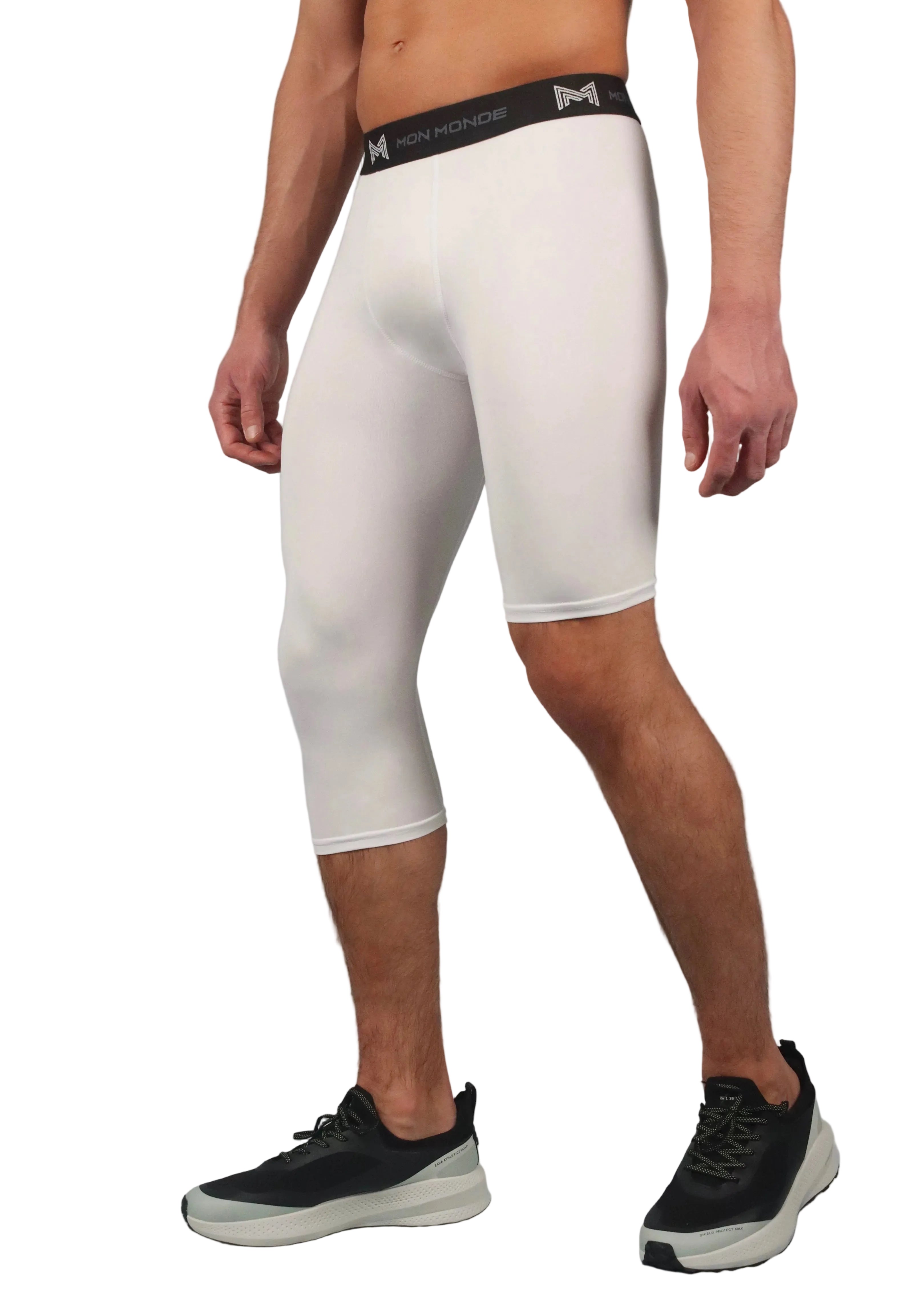 Asymmetrical Right Leg Compression Leggings